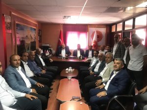 Ak Parti Hakkâri İl Teşkilatından Başkan Er’e ziyaret