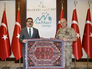 Tuğgeneral Ersoy'dan Vali Akbıyık'a ziyaret