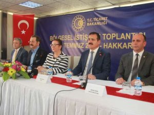 Bakan Pekcan Hakkari'de konuştu...