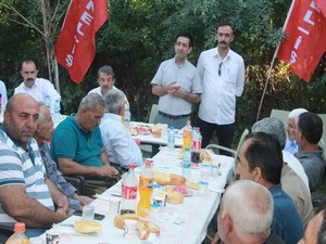 DİSK/Genel İş Sendikasından dayanışma yemeği