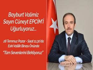 Epcim'i uğurlamaya davet...