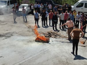 Hakkari emniyet tatbikatı tam not aldı