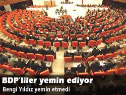 BDP'liler yemin ediyor