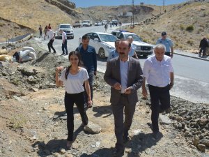 Eşbaşkanlar kurban satış pazarını ziyaret etti