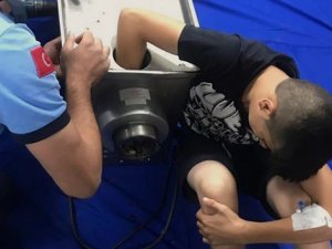 Elini et kıyma makinesine kaptırdı