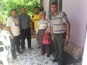 Şehit ve gazi ailelerine kurban eti dağıtıldı