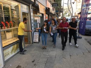 HDP “Halk Şöleni” için broşür dağıttı