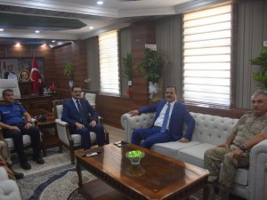 Vali Akbıyık’tan Kaymakam Doğramacı’ya ziyaret