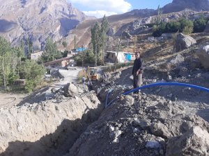 Hakkari Bağlar yeni şebeke suyuna kavuştu