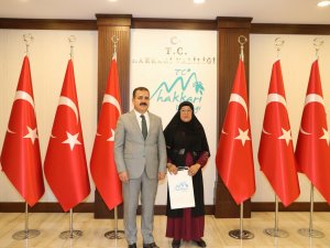 Tek kadın muhtar'dan Vali Akbıyık'a ziyaret