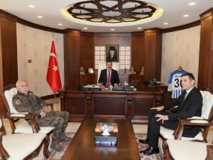 Yeni Müdür Atanur'dan Vali Akbıyık'a ziyaret