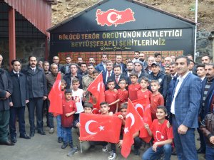 Kato Dağı eteklerinde Şehitler Anıtı ve Çeşmesi yapıldı