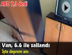 Van, 6.6'yla sallandı