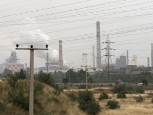 Demir çelik fabrikasında patlama!