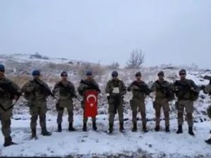 Komandolardan öğrencilere teşekkür