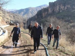 Çukurca Belediyesinden hummalı çalışma