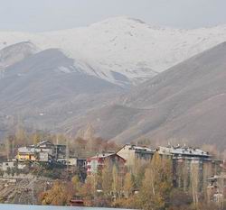 DAĞLARIN KENDİ BEYAZA BÜRÜNDÜ