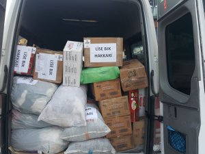 Hakkari Lise BJK’den Elazığ'a yardım eli