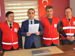 Hakkari Kızılayı yardım kampanyası başlattı