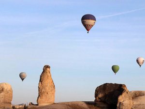 Korona virüsü Kapadokya'yı etkiledi