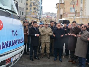 Hakkari'den Elazığ ve Malatya'ya yardım eli