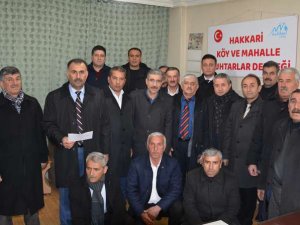 Hakkari’de köy ve mahalle muhtarları derneği açıldı