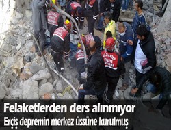 Erçiş, depremin merkez üssüne inşa edilmiş