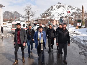 Vali Yardımcısı Duruk, çığ bölgelerini denetledi