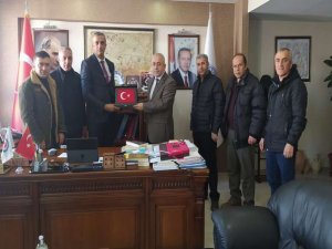 Başkan Çiftçi kurum ziyaretlerinde bulundu