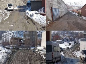 Hakkari’de yollar iyileştiriliyor