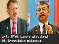 Vicdanı ret gündemimizde yok