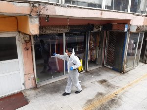 Hakkari’de dezenfekte çalışmaları sürüyor