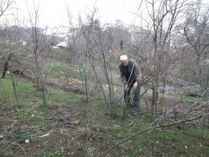 Din görevlileri tarlada çalıştı