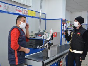 Hakkari polisinden Kovid-19 denetimi