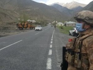 Karantinaya alınan köylerde güvenlik önlemi