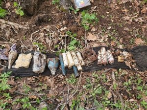 Çok sayıda patlayıcı madde ele geçirildi