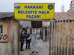 Hakkari’de kapı kapı dezenfekte