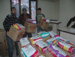 Kesk Van'a 400 yardım paketi gönderdi