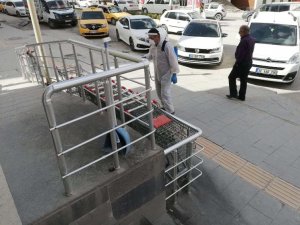 Dezenfekte ekibi halktan tam not aldı