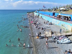 Mavi bayraklı halk plajı sezona hazır!