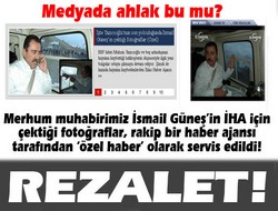 Bakın rakip ajansın rezaletine