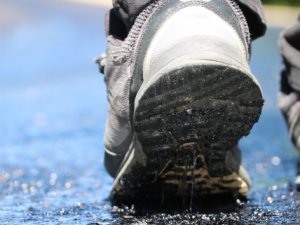 Sivas'ta asfalt eriten sıcaklık