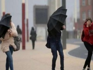 Meteorolojiden yağış ve kuvvetli rüzgar uyarısı