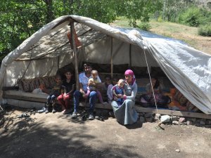 11 kişilik ailenin çadırda yaşam mücadelesi