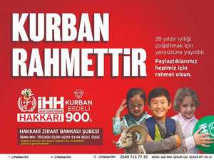 İHH: Bu yıl Kurban Hisse Bedelimiz 900 TL dir