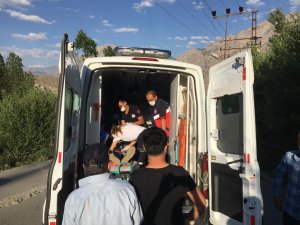 Hakkari'de trafik kazası 4 yaralı