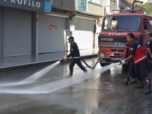 Hakkari belediyesi bayramda yoğun çalıştı