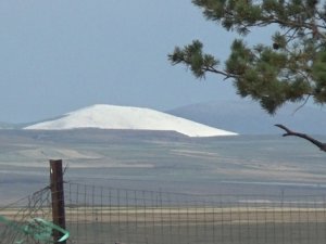 Yüksek kesimler beyaza büründü