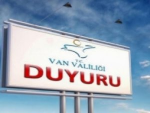 Van'da 15 günlük yasak