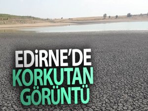 Edirne'de korkutan görüntü